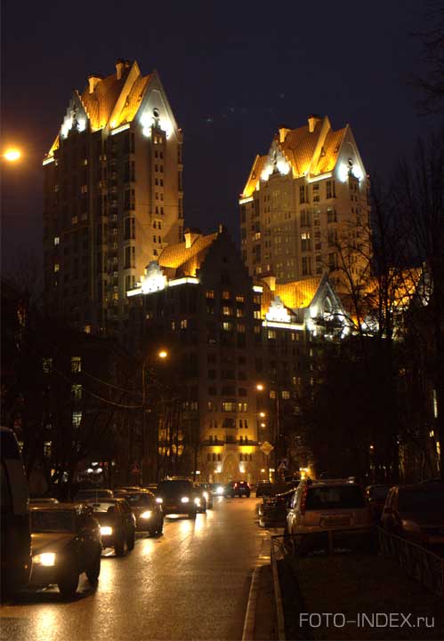Москва. Дома на Октябрьском поле. Январь, фото месяца